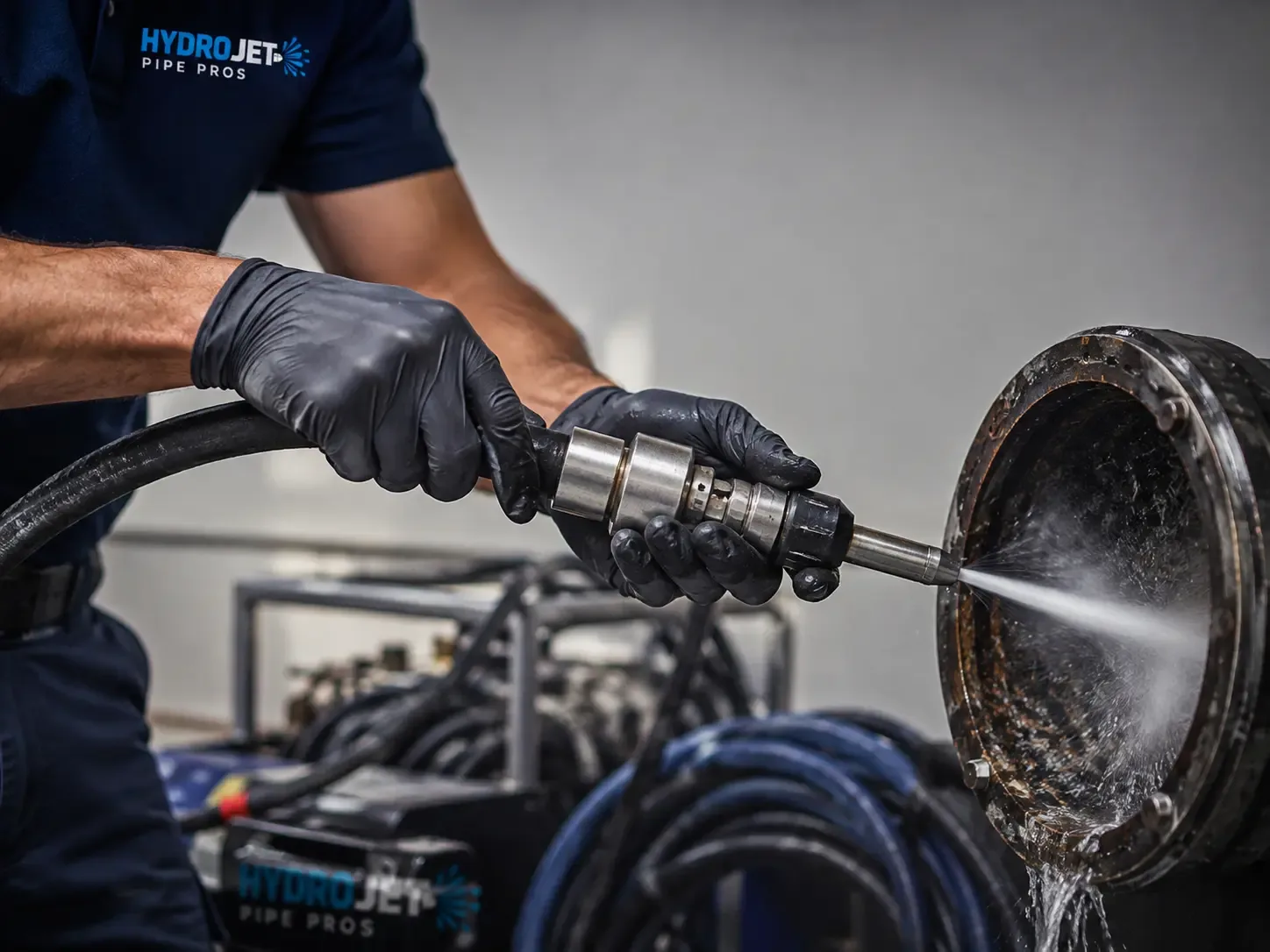 Hydro Jet Pipe Descaling in Springfield, ME
